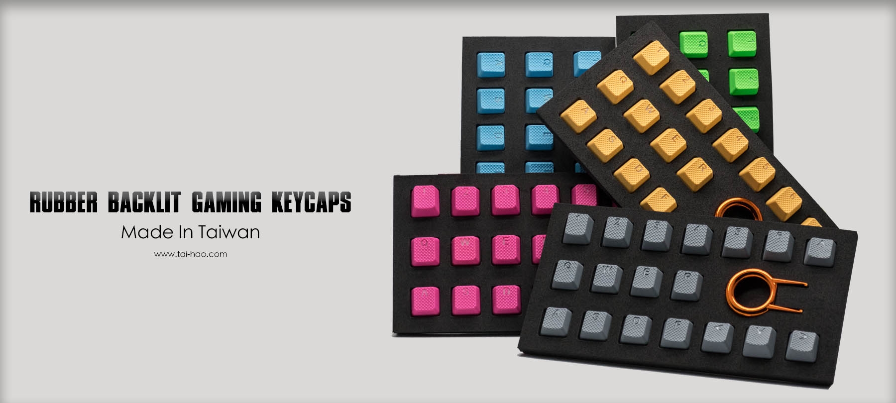 Rubber Gaming Backlit Keycaps