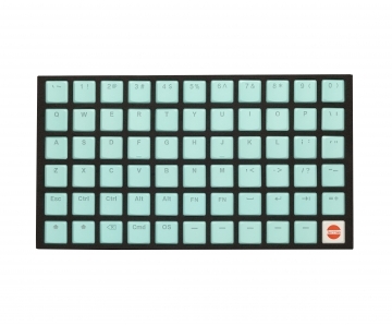 THT (Tai-Hao Thins) Low Profile Keycaps  -  PBT  65 PCS