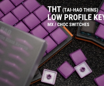 THT (Tai-Hao Thins) Low Profile Keycaps( Blank)