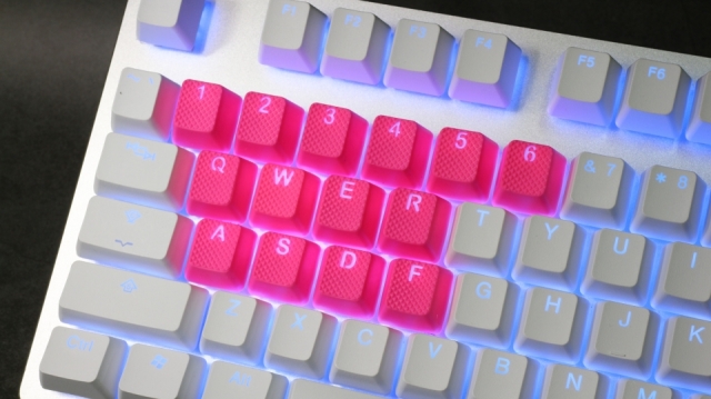 Ducky Keyboard Rubber Keycaps