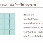 tht-taihao-low-profile-keycaps-pbt-hygge-MX-Switches-Chocv1