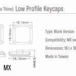tht-taihao-low-profile-keycaps-pbt-hygge-MX-Switches-Chocv1
