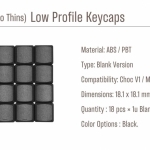 tht-taihao-low-profile-keycaps-pbt-hygge-MX-Switches-Chocv1
