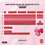 BOBO Profile Keycaps-Rosy Clouds SKU# B12RC601(100)-Layout  (1)