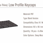 tht-taihao-low-profile-keycaps-pbt-hygge-MX-Switches-Chocv1