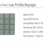 tht-taihao-low-profile-keycaps-pbt-hygge-MX-Switches-Chocv1
