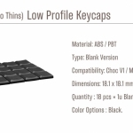 tht-taihao-low-profile-keycaps-pbt-hygge-MX-Switches-Chocv1