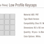 tht-taihao-low-profile-keycaps-pbt-hygge-MX-Switches-Chocv1