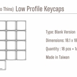 tht-taihao-low-profile-keycaps-pbt-hygge-MX-Switches-Chocv1