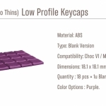 tht-taihao-low-profile-keycaps-pbt-hygge-MX-Switches-Chocv1
